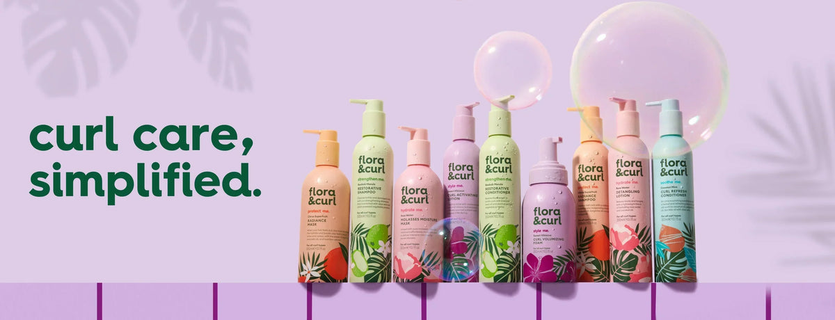 Flora & Curl haarverzorging voor krullen bij HairLabs