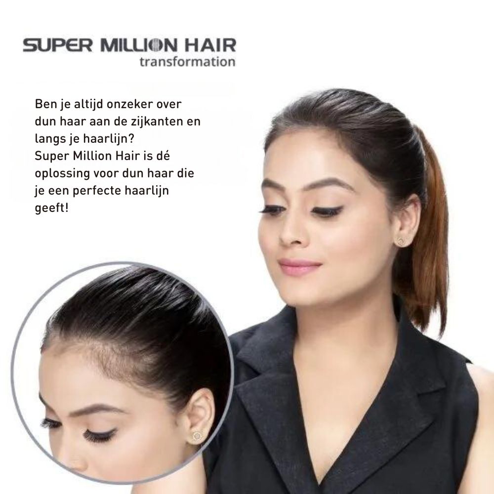 Super Million Hair miniset 5 gram - kastanjebruin - no 8