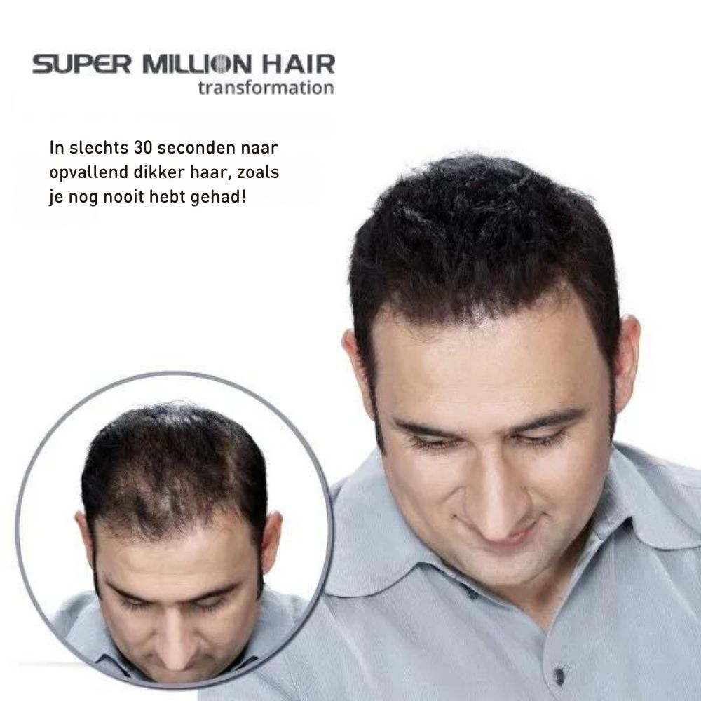 Super Million Hair Voordeelset 20 gram - zwart no 1
