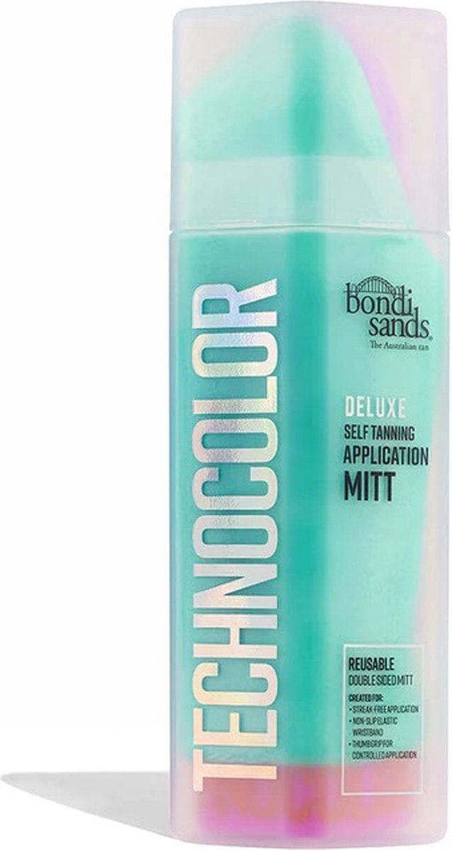 Bondi Sands Technocolor Mousse Autobronzante Express 1 Heure - Magenta - 200 ml + Gant d'Application Technocolor