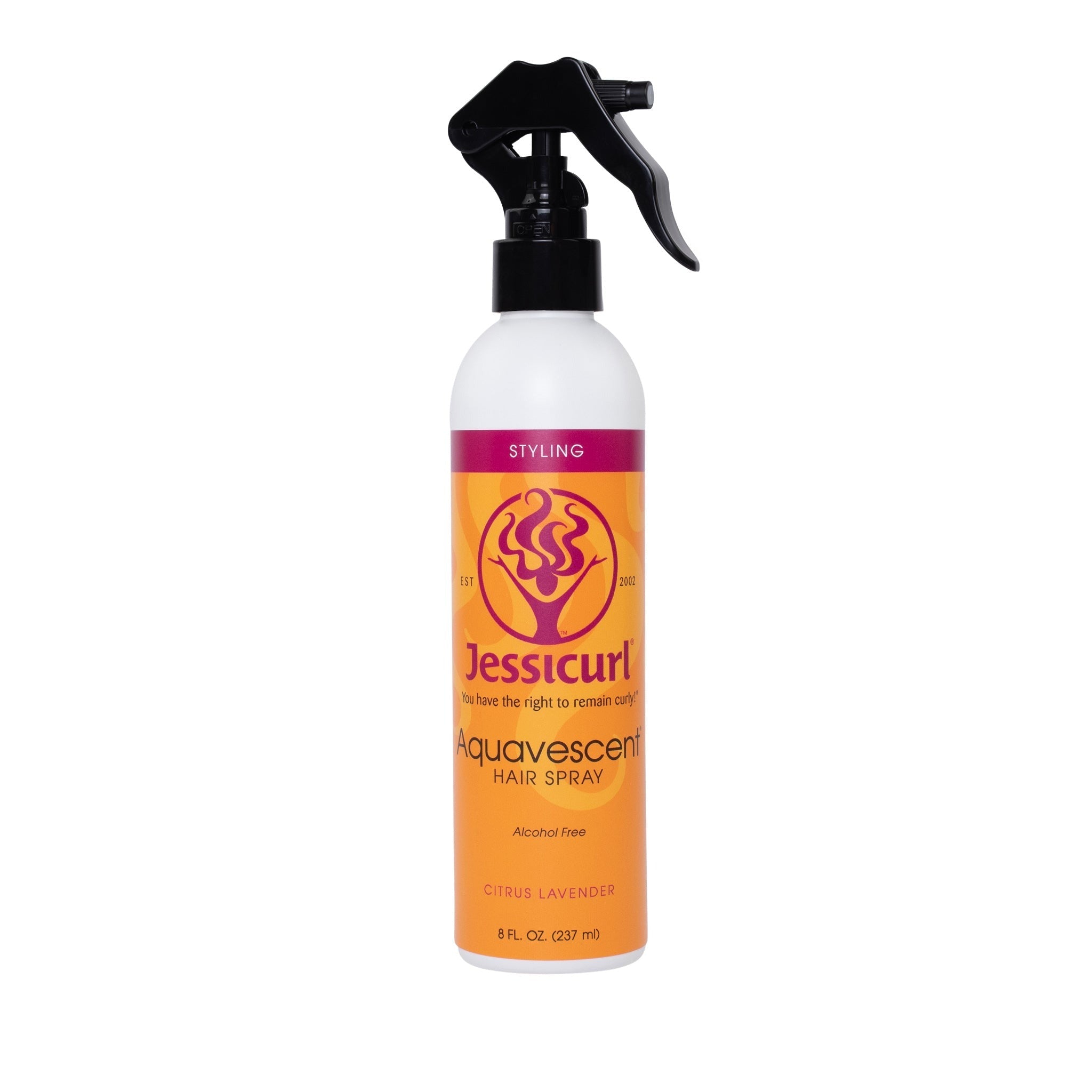 JessiCurl - Aquavescent Hair Spray - Citrus Lavender - 8 oz. / 236 ml