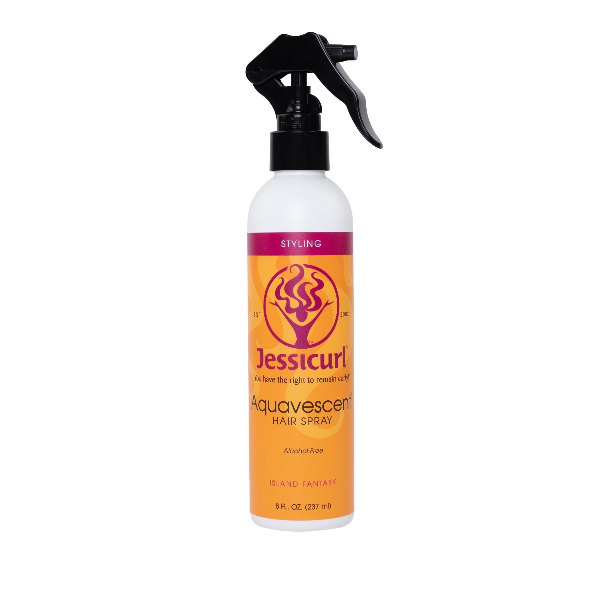 JessiCurl - Aquavescent Hair Spray - Island Fantasy - 8 oz. / 236 ml