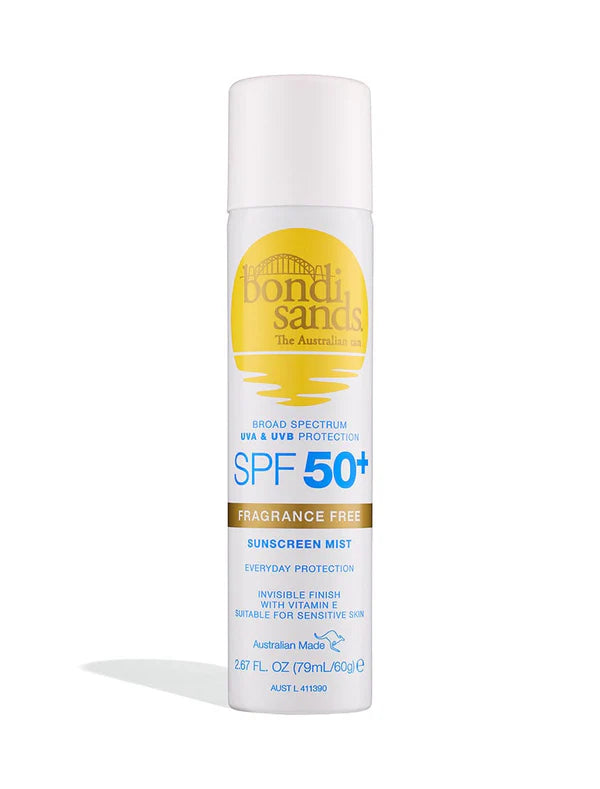 Bondi Sands Spray Sunscreen Mist Face SPF 50+ F/F - 79 ml