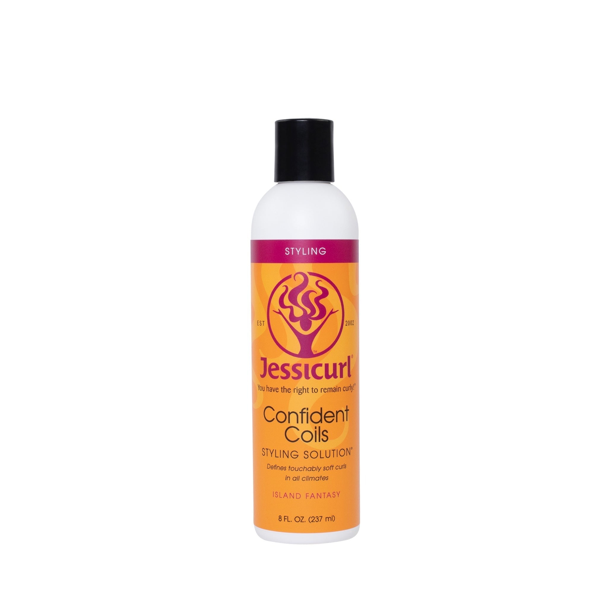 JessiCurl - Confident Coils Styling Solution - Island Fantasy - 8 oz. / 236 ml