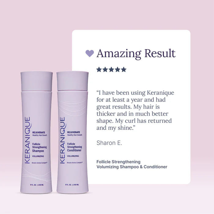 Keranique Volumizing Follicle Strengthening Shampoo & Conditioner SET