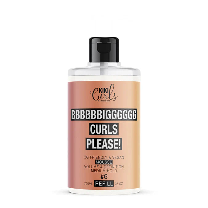 KIKI Curls Nr.6 Mousse "BBBBBBIGGGGGG CURLS PLEASE!"