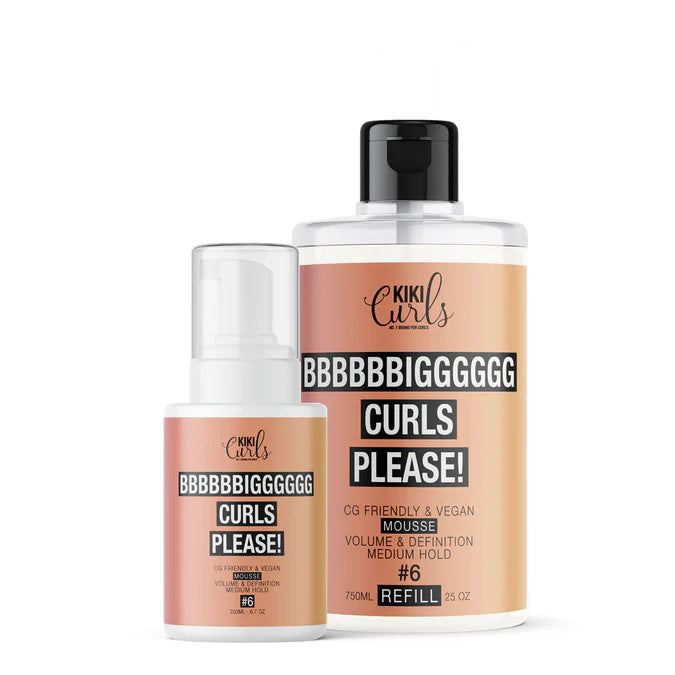 KIKI Curls Nr.6 Mousse "BBBBBBIGGGGGG CURLS PLEASE!"