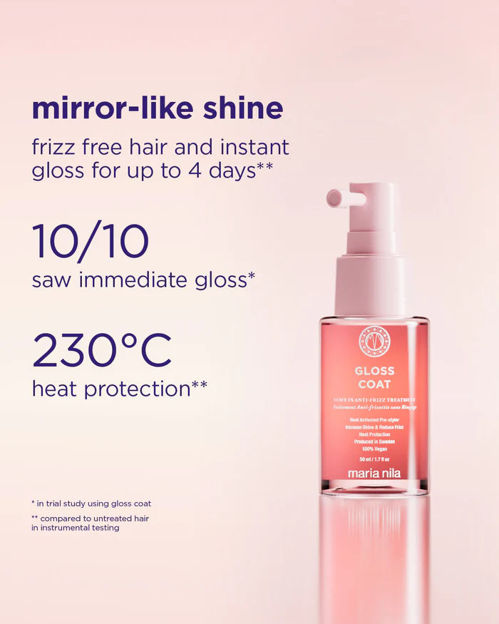 Maria Nila Mirror Gloss Essentials Value Set - cadeauset voor glanzend, spiegelend haar