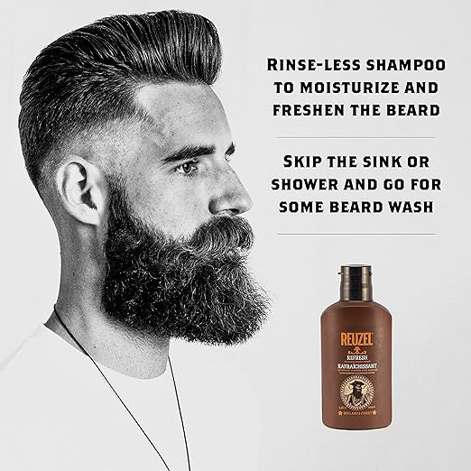 Reuzel - Clean & Refresh - Nettoyant pour barbe sans rinçage Refresh