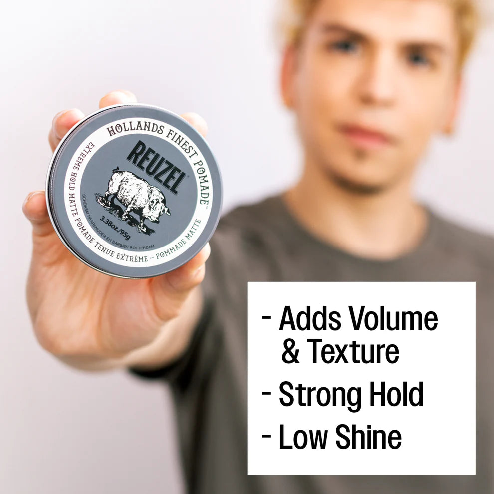 Reuzel - Extreme Hold Matte Pomade