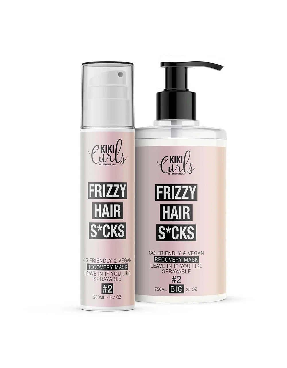 KIKI CURLS Nr.2 Recovery Mask "Fizzy Hair S*Cks" 200ml