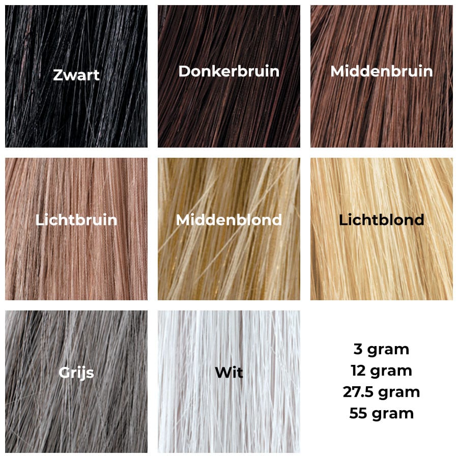 Toppik Hair Building Fibers - kastanjebruin 12 gram