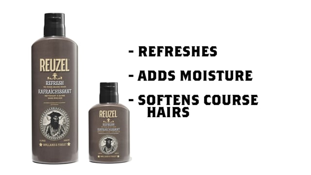 Reuzel - Clean & Refresh - Nettoyant pour barbe sans rinçage Refresh