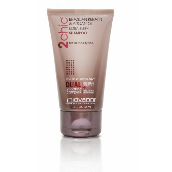 GC - 2chic® Ultra-Sleek Shampoo with Brazilian Keratin & Argan Oil (Travel Size) 44 ml