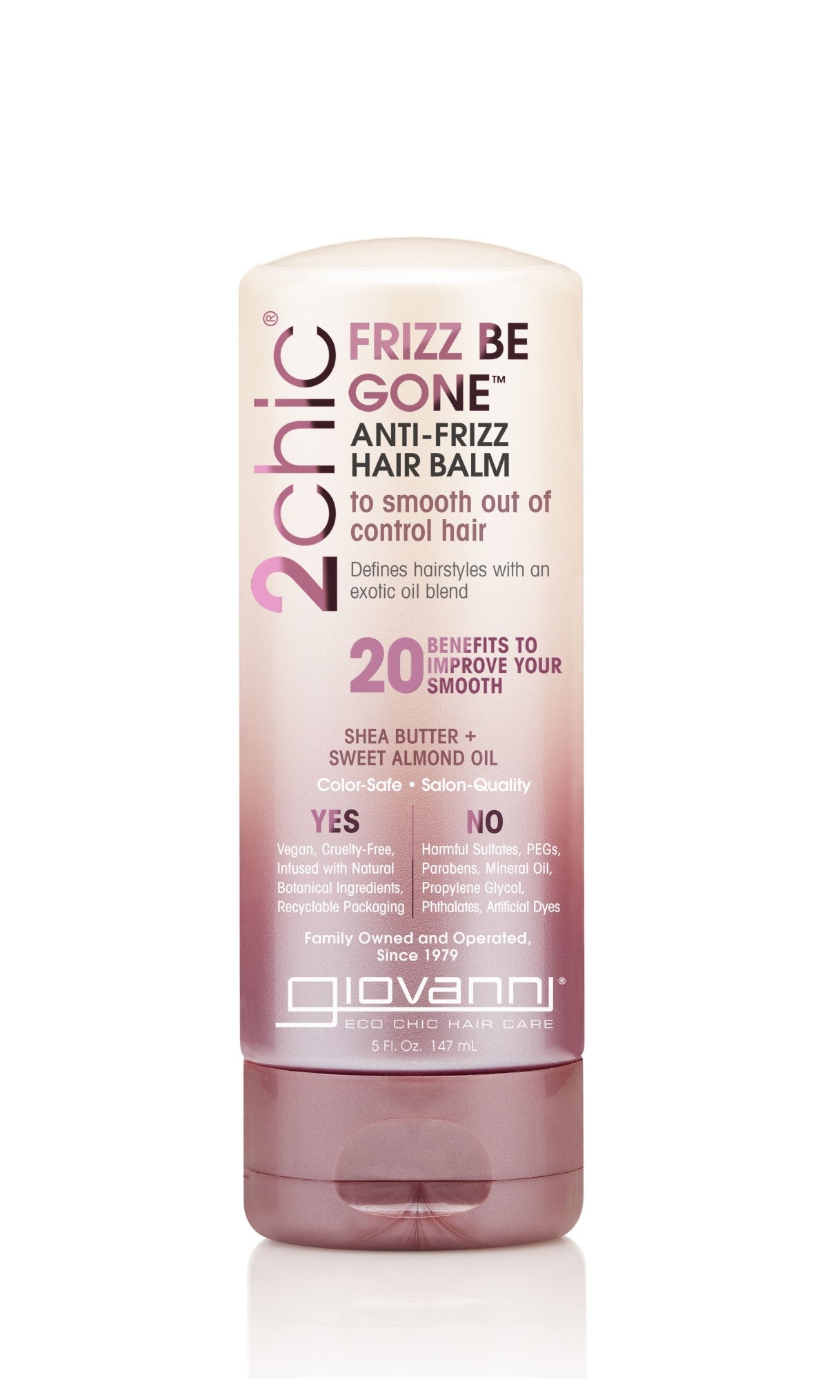 GC - 2chic® Frizz Be Gone Shea Butter & Sweet Almond Oil Anti-Frizz Hair Balm 147 ml
