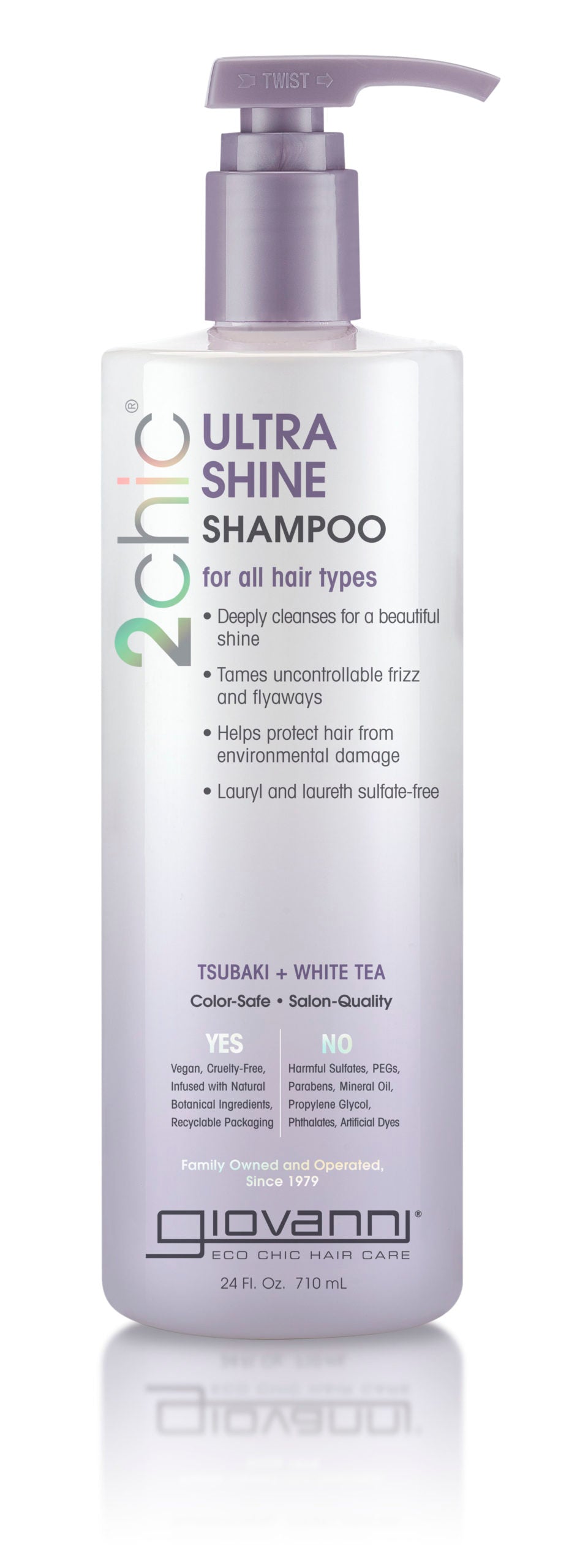 GC - 2chic - Ultra-Shine Shampoo with Tsubaki & White Tea 710 ml