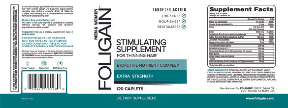 Supplément de croissance des cheveux Foligain