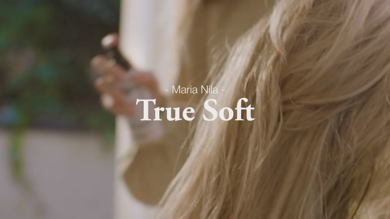 Maria Nila - Coffret Stop Cheveux Secs (Coffret True Soft avec Shampoing + Après-Shampoing + Masque + Huile d'Argan)