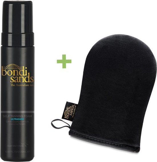 Pack Promo de Mousse Autobronzante Bondi Sands Ultra Dark & Gant d'Application