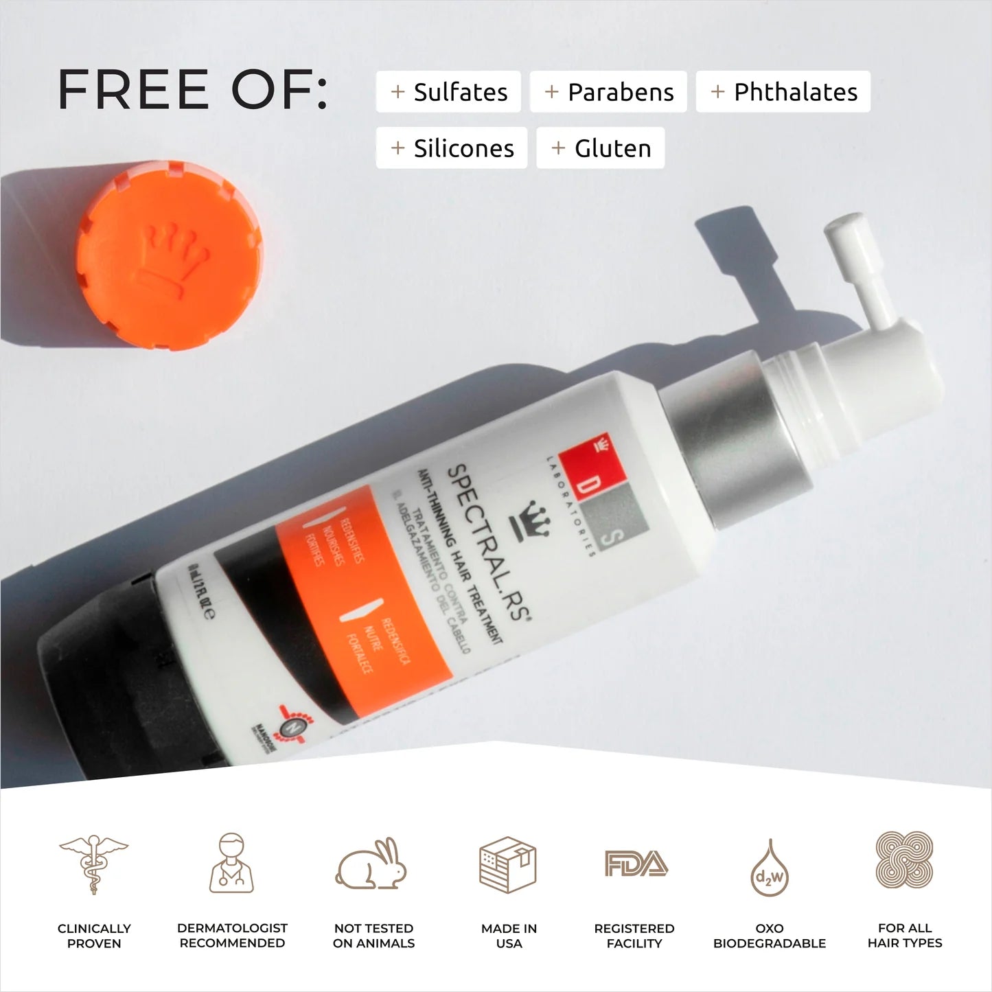 Spectral.RS Traitement Topique à l'Aminexil 60 ml