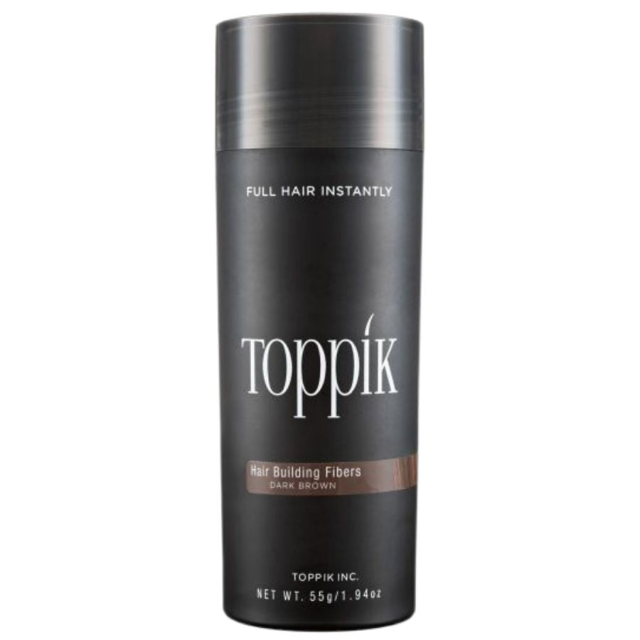 Toppik Hair Building Fibers - donkerbruin 55 gram