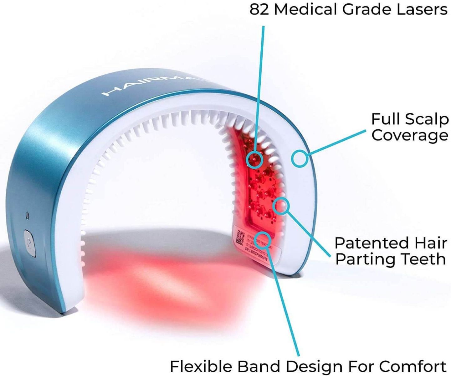Bande laser Hairmax 82