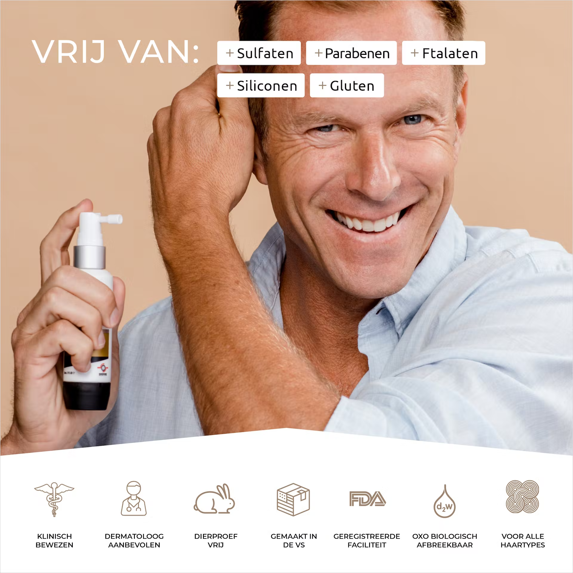 Spectral.DNC-N Traitement Anti-Chute avec 5% de Nanoxidil - 60 ml