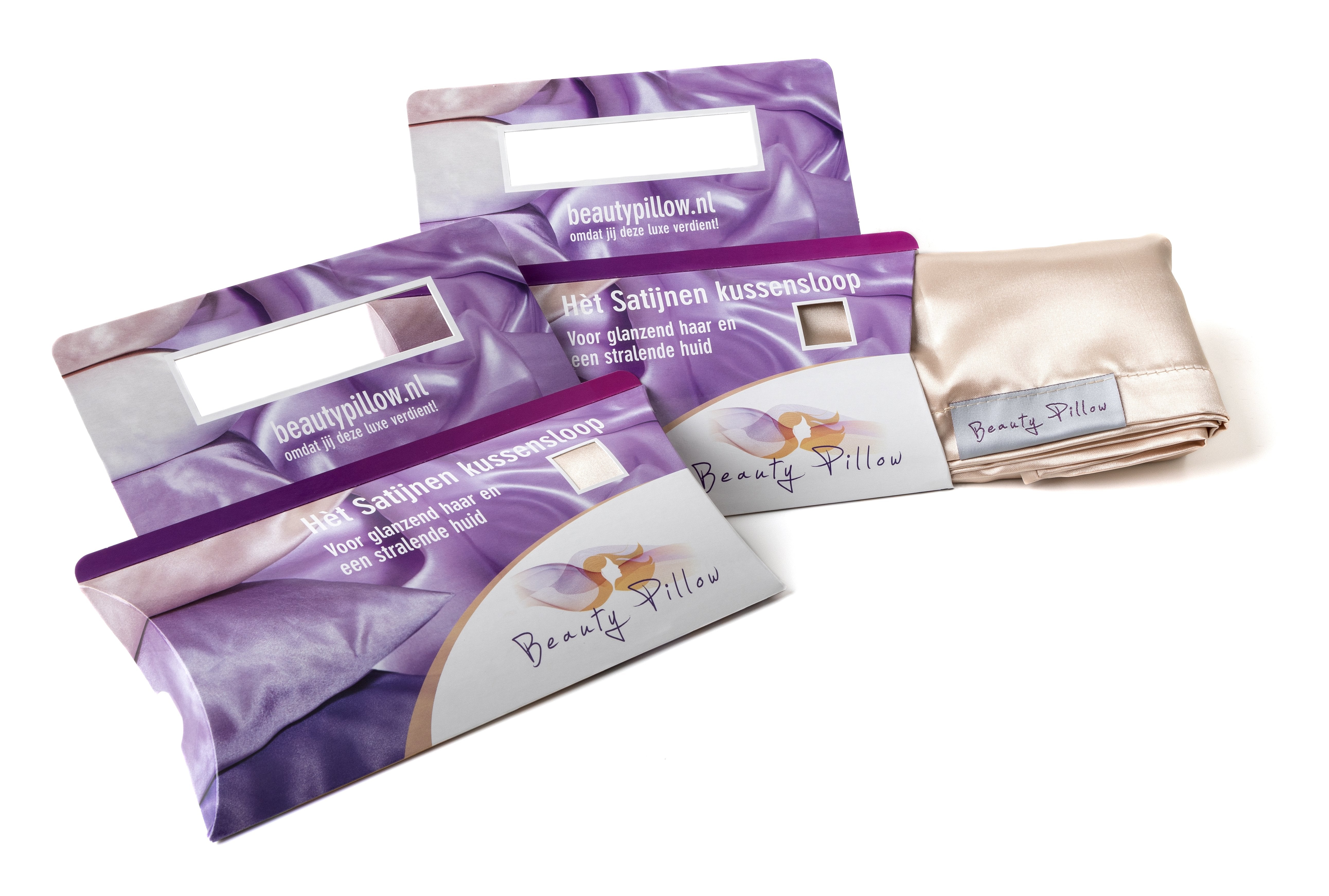 Beauty Pillow Voordeelset Champagne - 60x70 cm