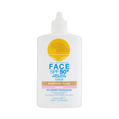 Bondi Sands Everyday Face Fluid Tinted SPF 50+ Fragrance Free - 50 ml
