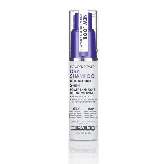 Giovanni Cosmetics - Powder Power Dry Shampoo for all hairtypes - 38 gram