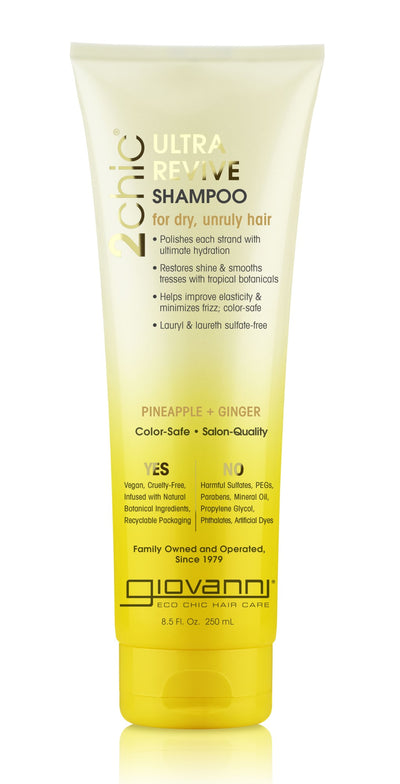 GC - 2chic® Ultra-Revive Shampoo with Pineapple & Ginger 1.5oz (Travel Size) 44 ml
