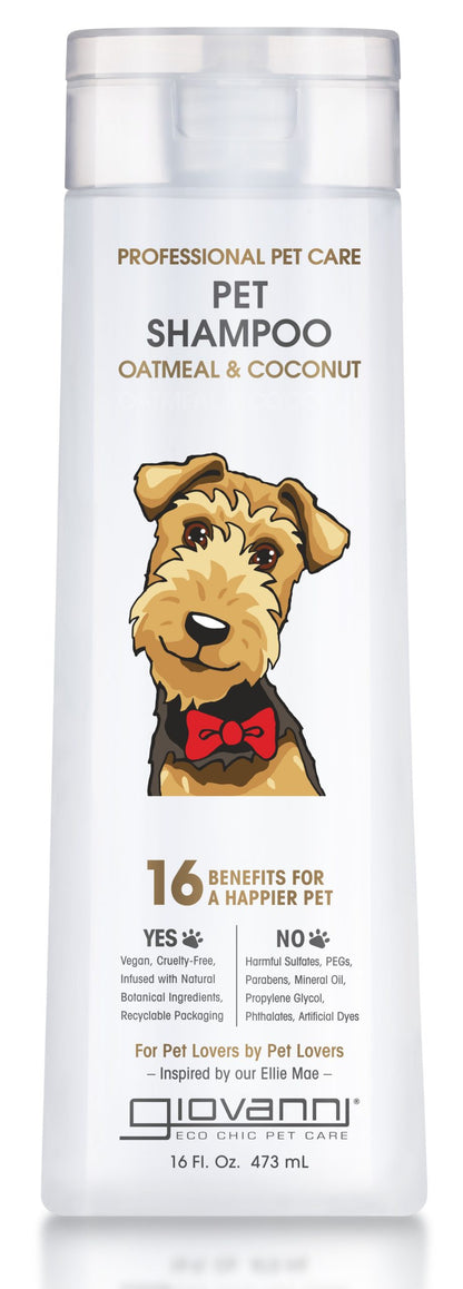 Giovanni Cosmetics - Professional Pet Shampoo - Oatmeal & Coconut - 473ml