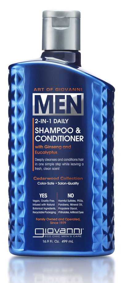 GC - Men's 2-in-1 Daily Shampoo & Conditioner - 500ml