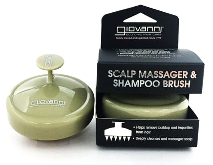 Giovanni Cosmetics - Brosse de massage pour cuir chevelu et shampoing