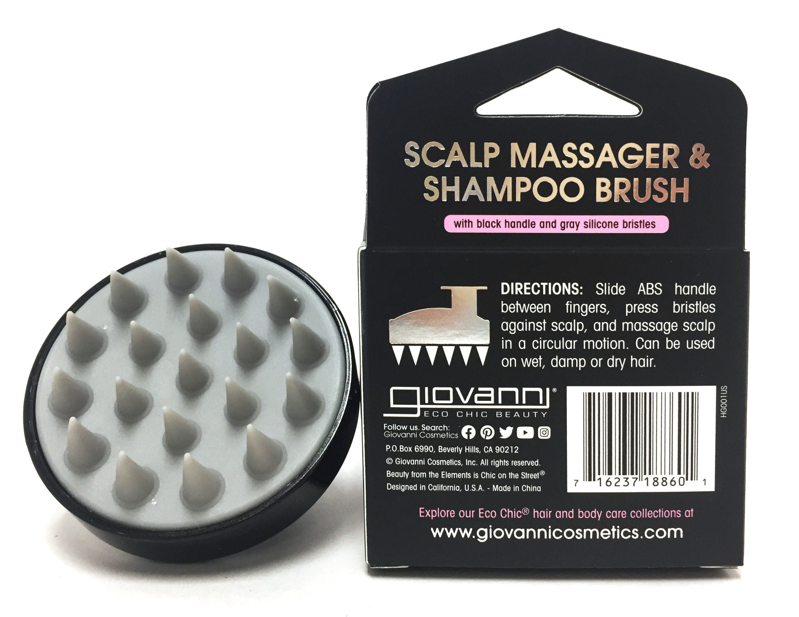 Giovanni Cosmetics - Scalp Massager and Shampoo Brush