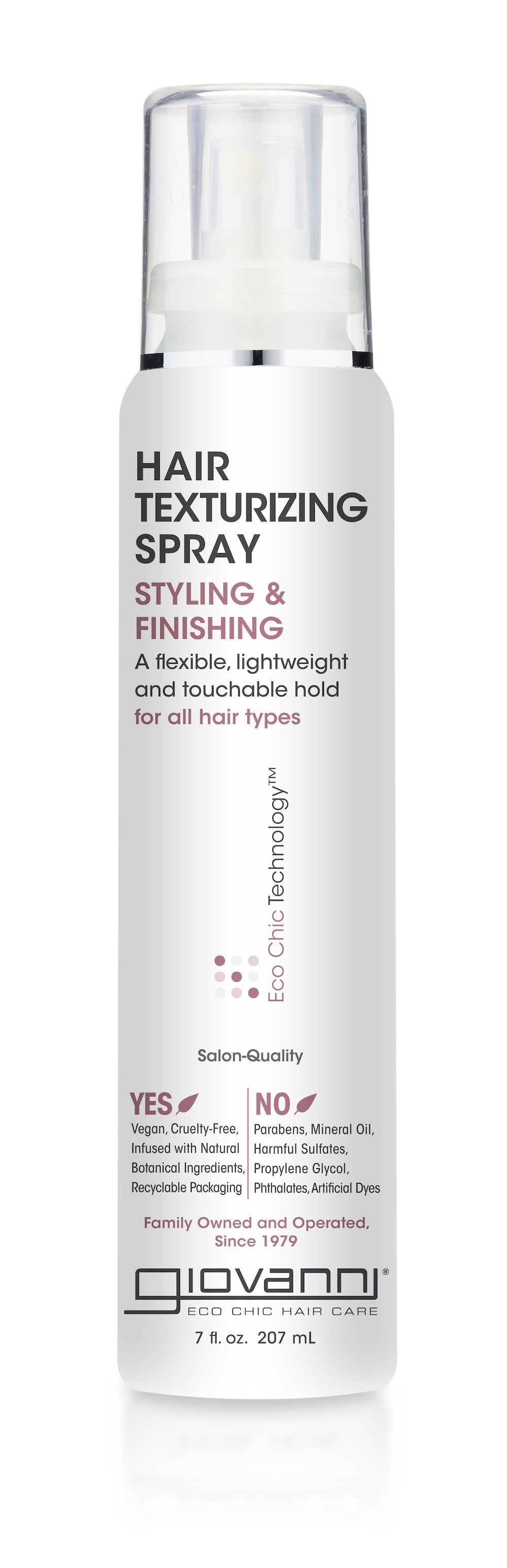 Giovanni Cosmetics - Spray texturisant pour cheveux - 207 ml