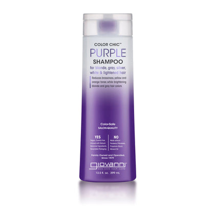 Giovanni Cosmetics - Color Chic Purple Shampoo - 399 ml