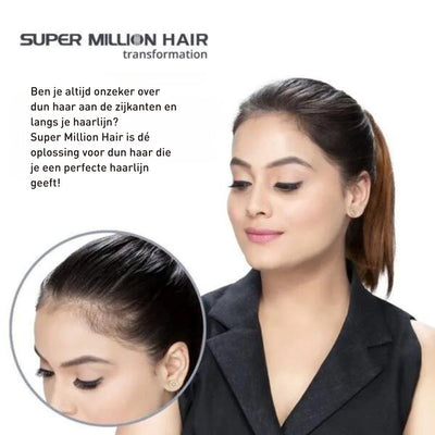 Super Million Hair miniset 5 gram - kastanjebruin - no 8