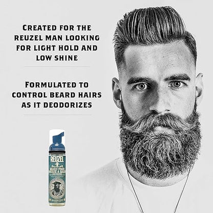 Reuzel - Wood &amp; Spice - Mousse à barbe - 70 ml