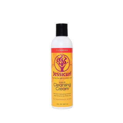 JessiCurl - Hair Cleansing Cream - No Fragrance - 8 oz. / 236 ml