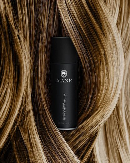Spray épaississant pour cheveux de crinière et correcteur de racines, version voyage 100 ml