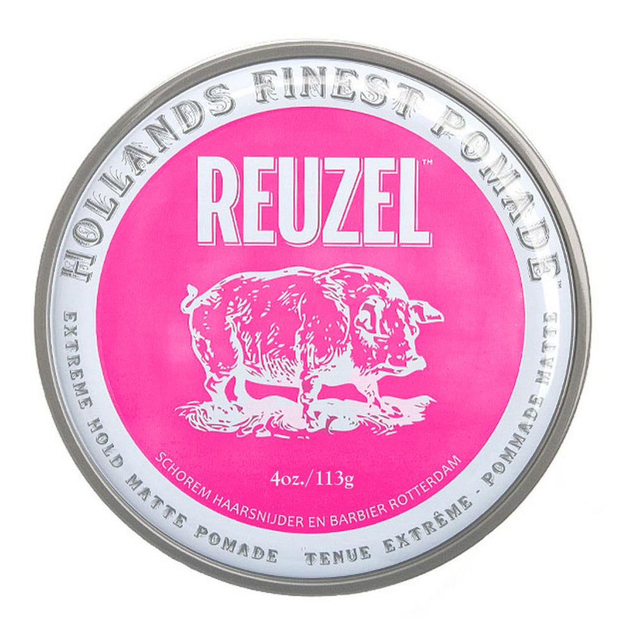 Reuzel - Extreme Hold Matte Pomade (Special Pink Edition) - 113 gram