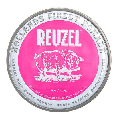 Reuzel - Extreme Hold Matte Pomade (Special Pink Edition) - 113 gram