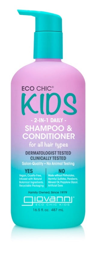 GC - Eco Chic KIDS 2-in-1 Shampoo & Conditioner - 487ml