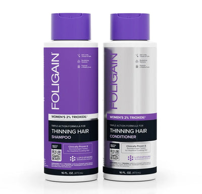 FOLIGAIN® Hair Care set Vrouw - Shampoo + Conditioner - (2x 473 ml)