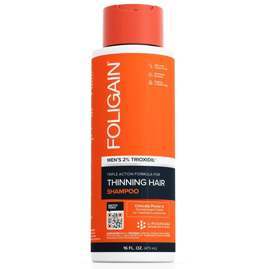 FOLIGAIN Hair Care set Man- Shampoo + Conditioner - (2x 473 ml)