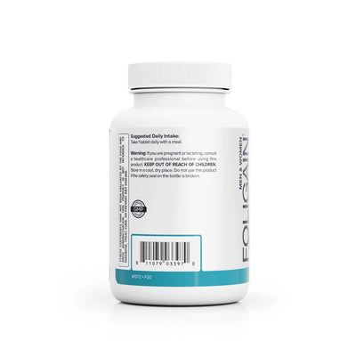 Foligain supplément de biotine à dissolution rapide 10 000 MCG