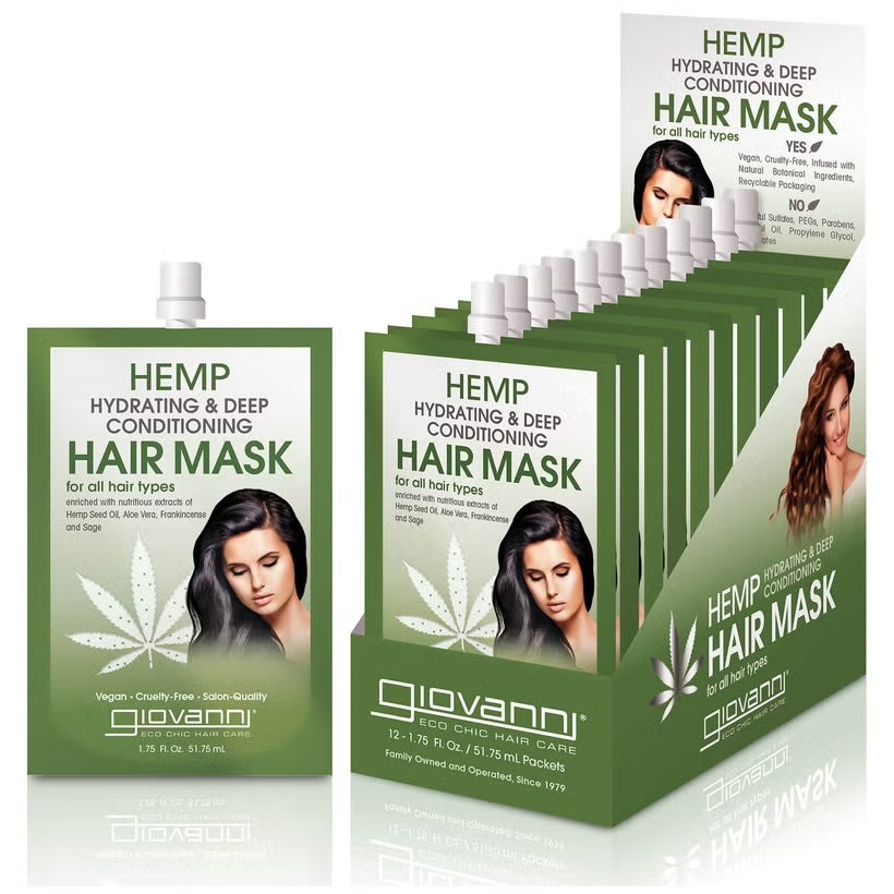 Giovanni Cosmetics - Hemp Hydrating Deep Conditioning Hair Mask