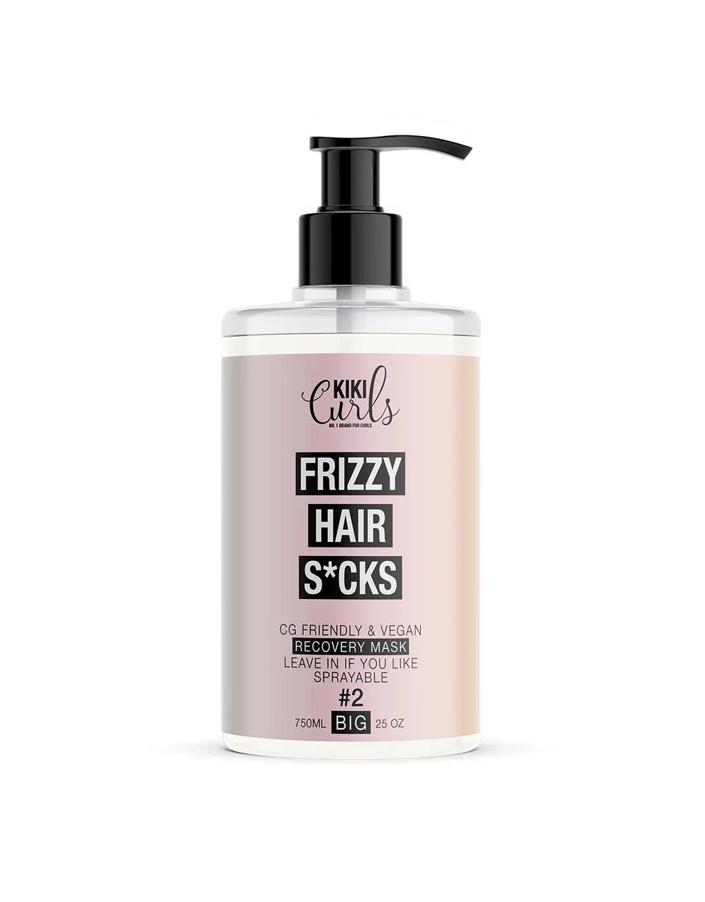 Masque de récupération KIKI Curls No.2 "Fizzy Hair S*Cks"