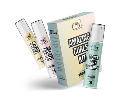 KIKI Curls Amazing Curls Kit "Heaven In A Box" 3x200ml